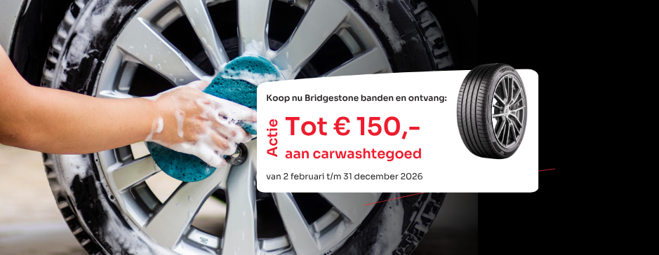 Nieuwe banden en direct een schone auto bij First Stop 