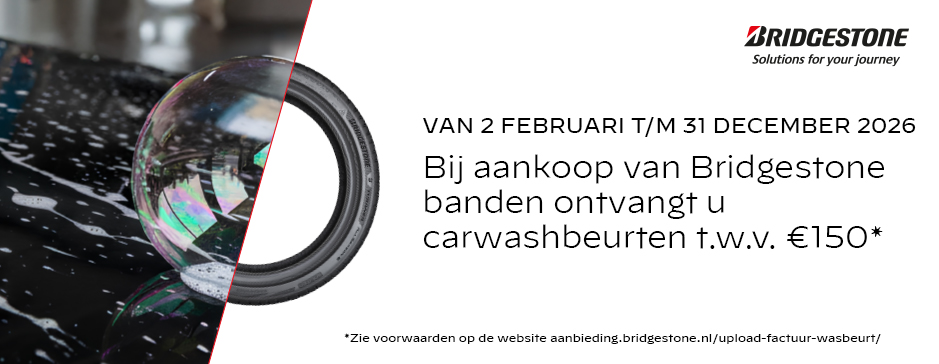 Nieuwe banden en direct een schone auto bij First Stop 